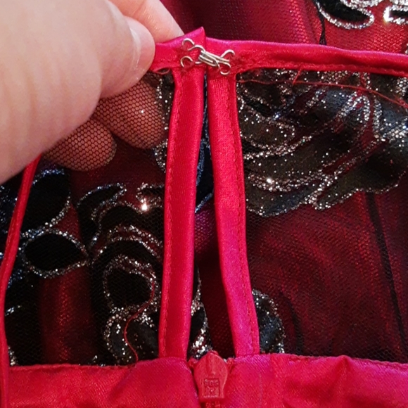 ♥️LOVE ROSE SPARKLE GOWN - Picture 3 of 12